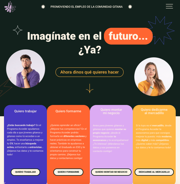 Web accederaunfuturo.org